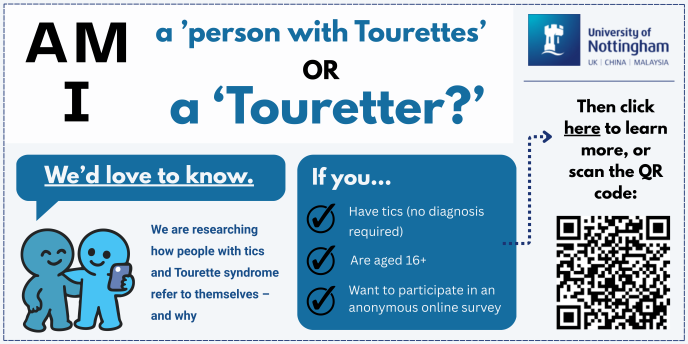 Am I a ‘person with Tourette syndrome’ or a ‘Touretter’? An online survey exploring language preferences for people with tic disorders