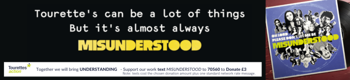 Join Us This Tourette’s Awareness Month: Introducing the #Misunderstood Campaign