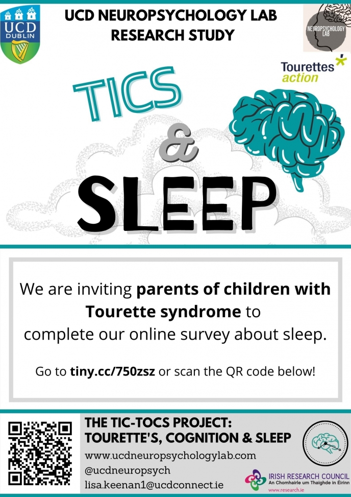 The TIC-ToCS Project: Tourettes, Cognition, and Sleep