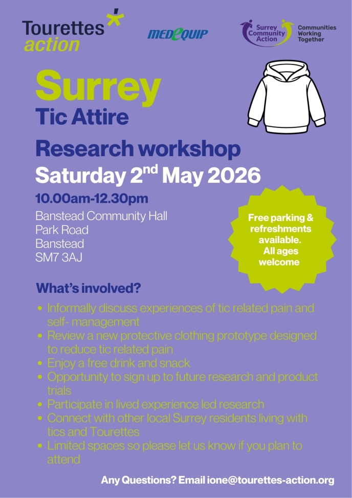 Tic Attire Research Workshop - Surrey