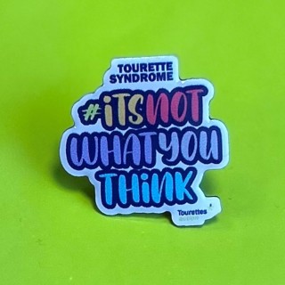 #itsnotwhatyouthink Pin Badge