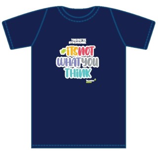 #itsnotwhatyouthink navy T-shirt